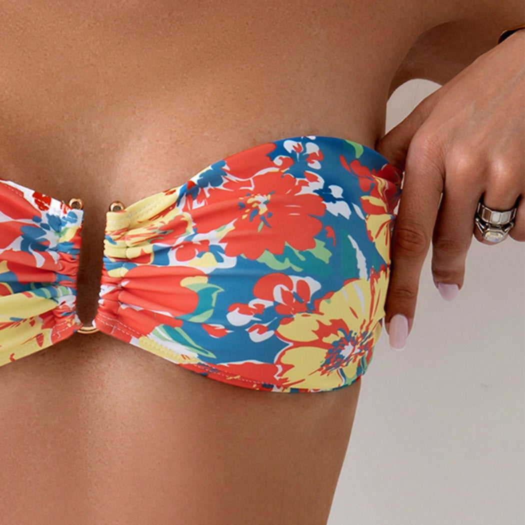 Secy - Floral Bikini Set - Sporty Chic