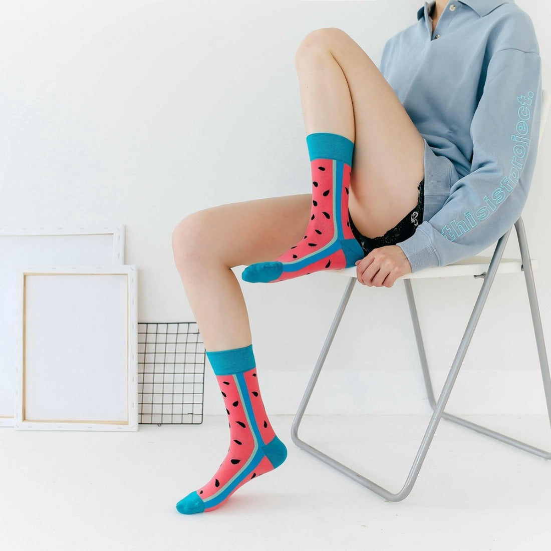 Rufia - Colorful Fruit Pattern Socks