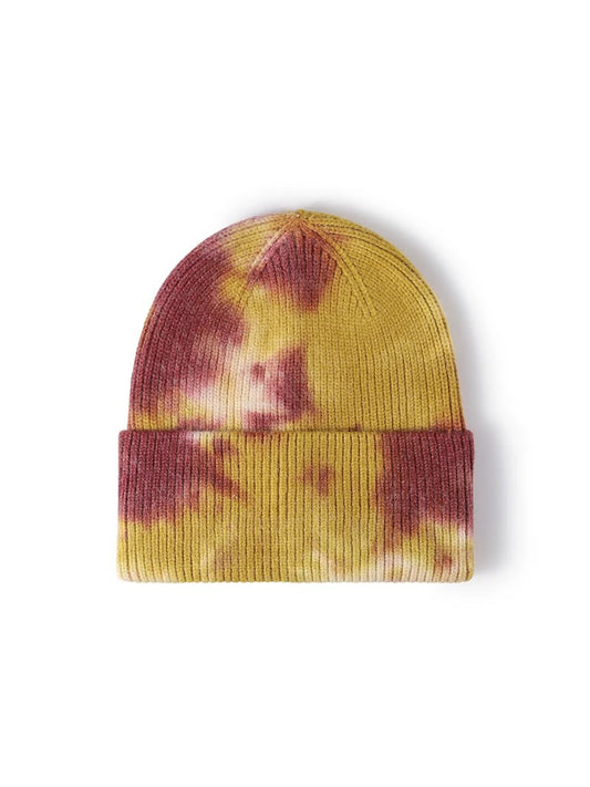 Haila - Tie-Dye Ribbed Cuffed Beanie
