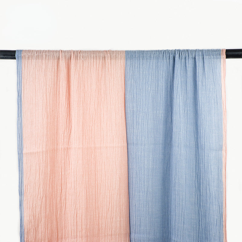 Scarvii - Vintage Contrast Style Long Scarf