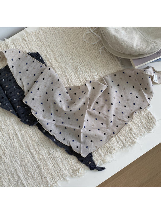 Scarvii Mini Dot Triangle Scarf