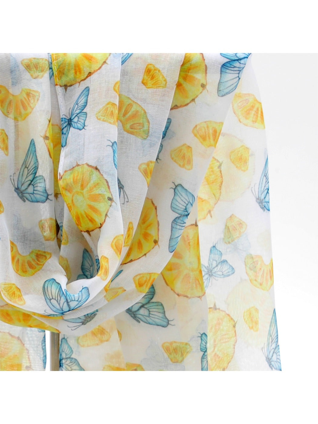 Scarvii - Butterfly Fruit Print Winter Scarf