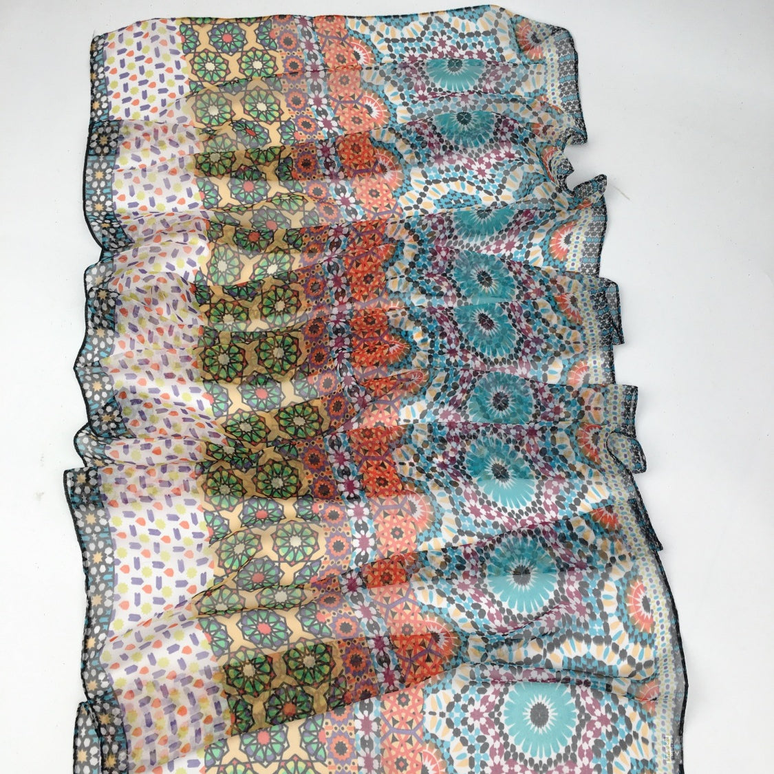 Scarvii - Boho Flowy Thin Scarf - Soft & Breathable