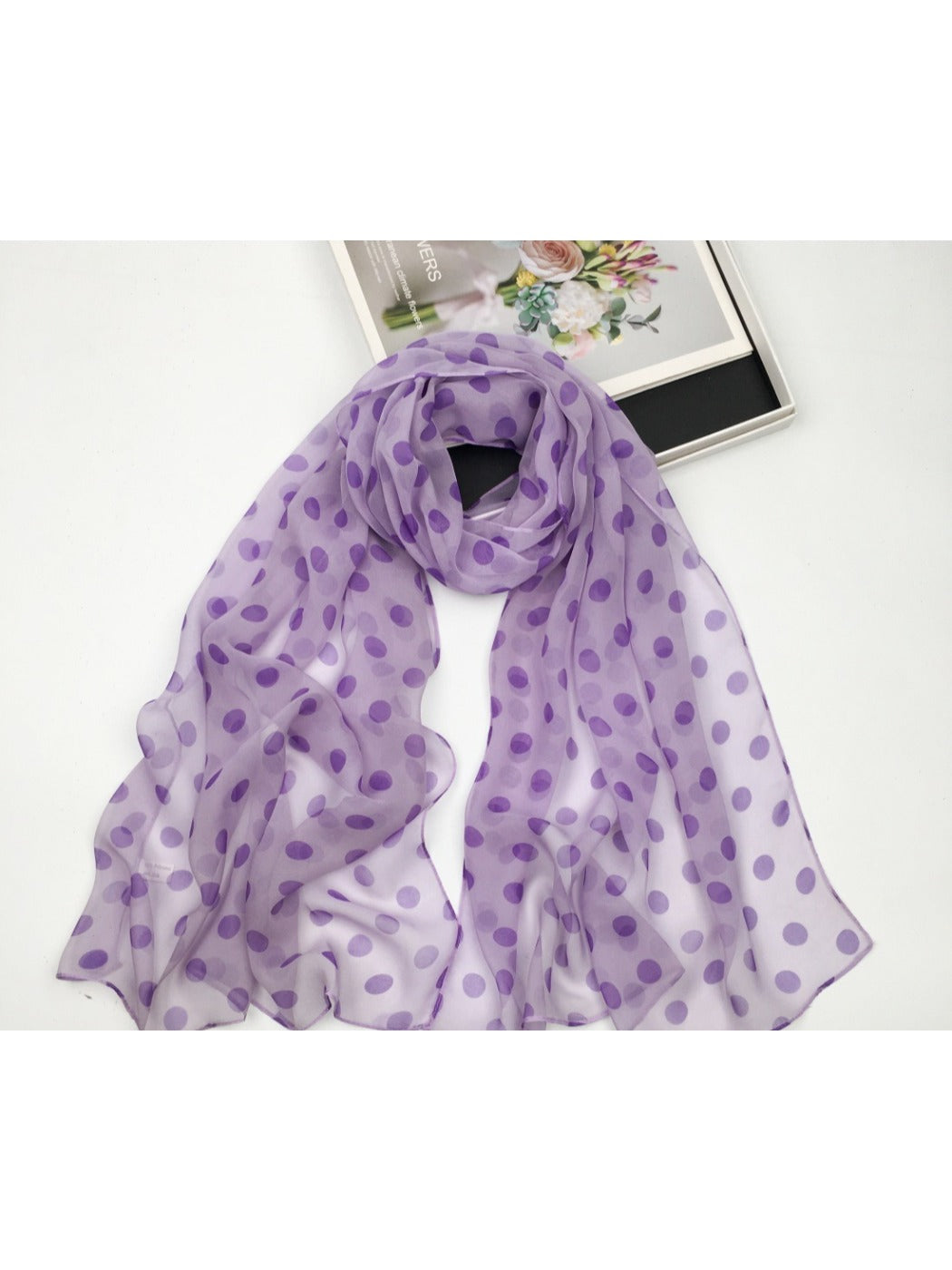 Scarvii - Polka Dot Scarf - Classic & Versatile