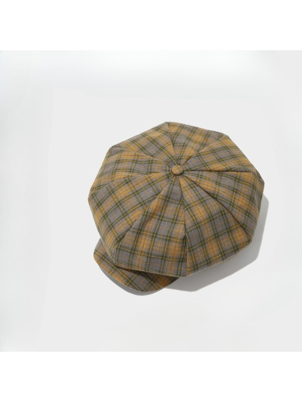 Haila - Plaid Newsboy Cap