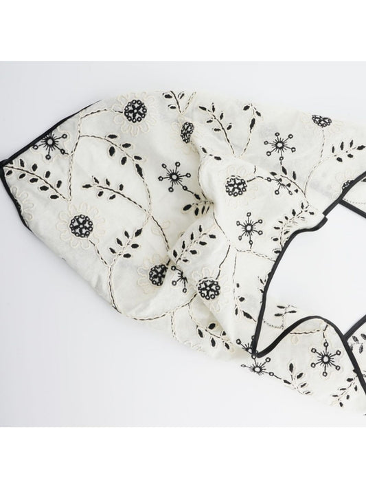 Scarvii - Boho Floral Embroidery Headscarf