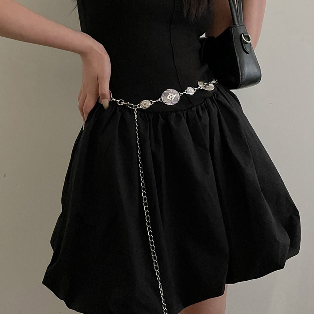 Beco - Simple Oval Waist Chain Belt - Boho & Chic