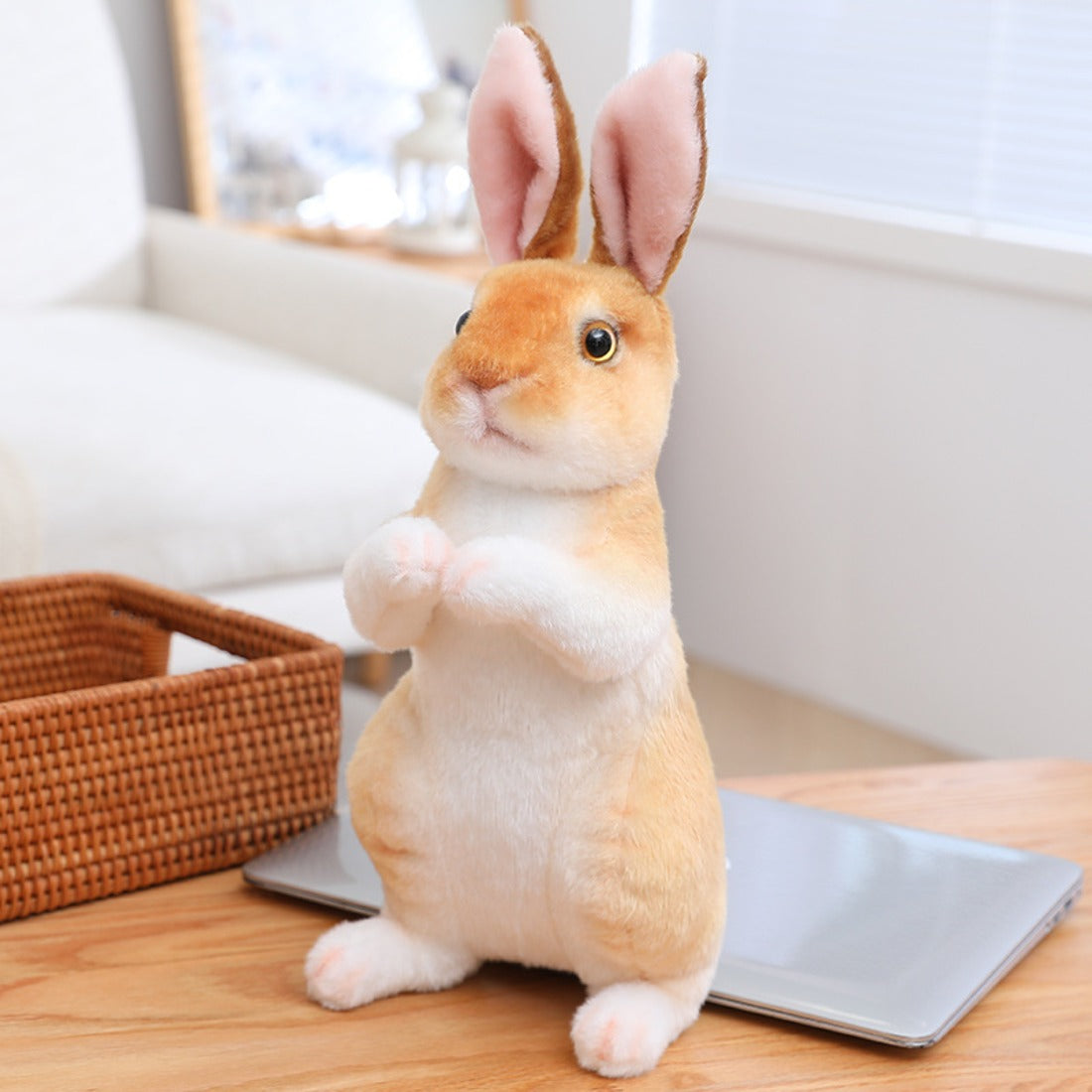 Kawai - Realistic Rabbit Plush Toy
