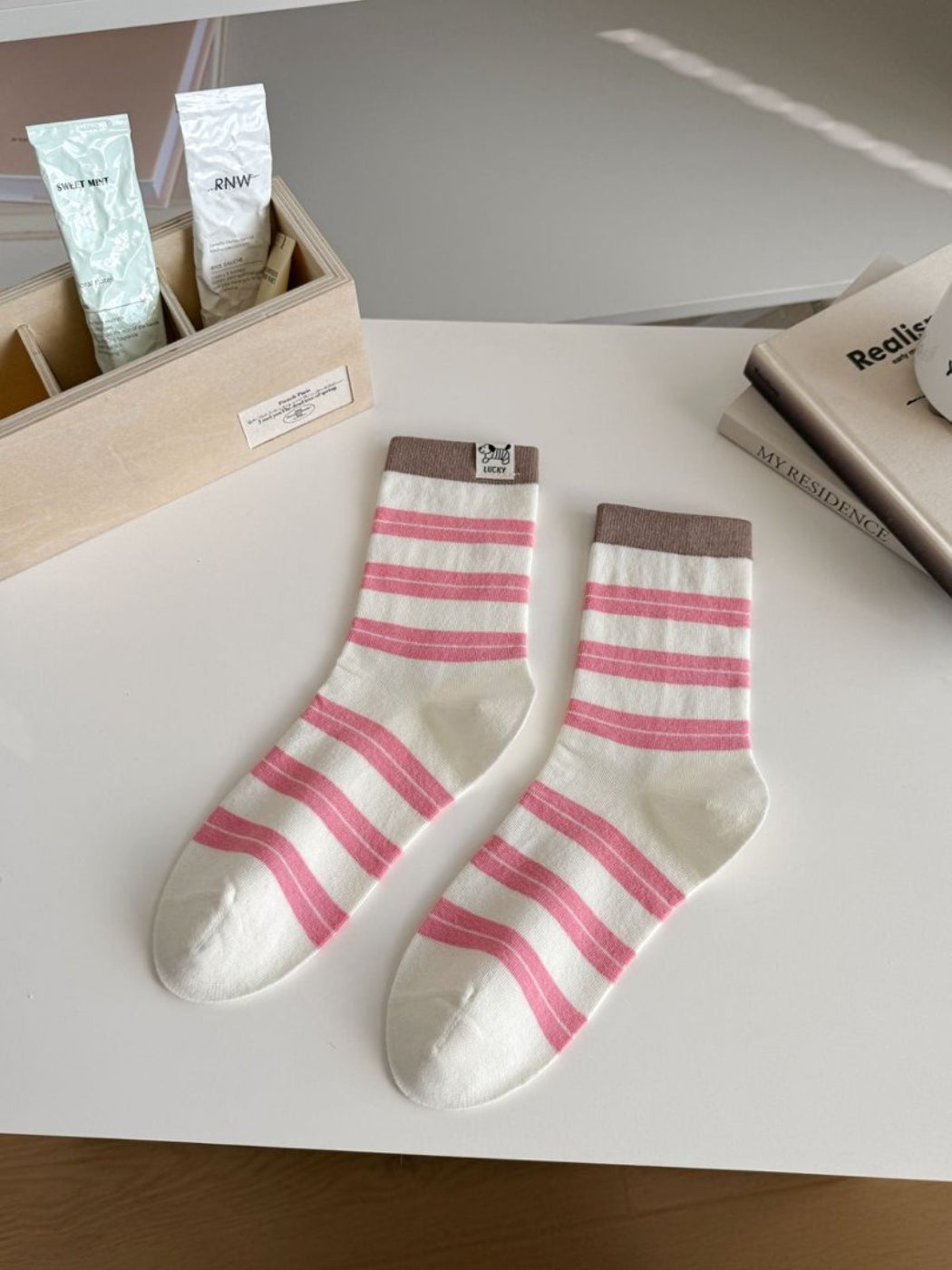 Rufia - Playful Stripe Crew Socks product image 8
