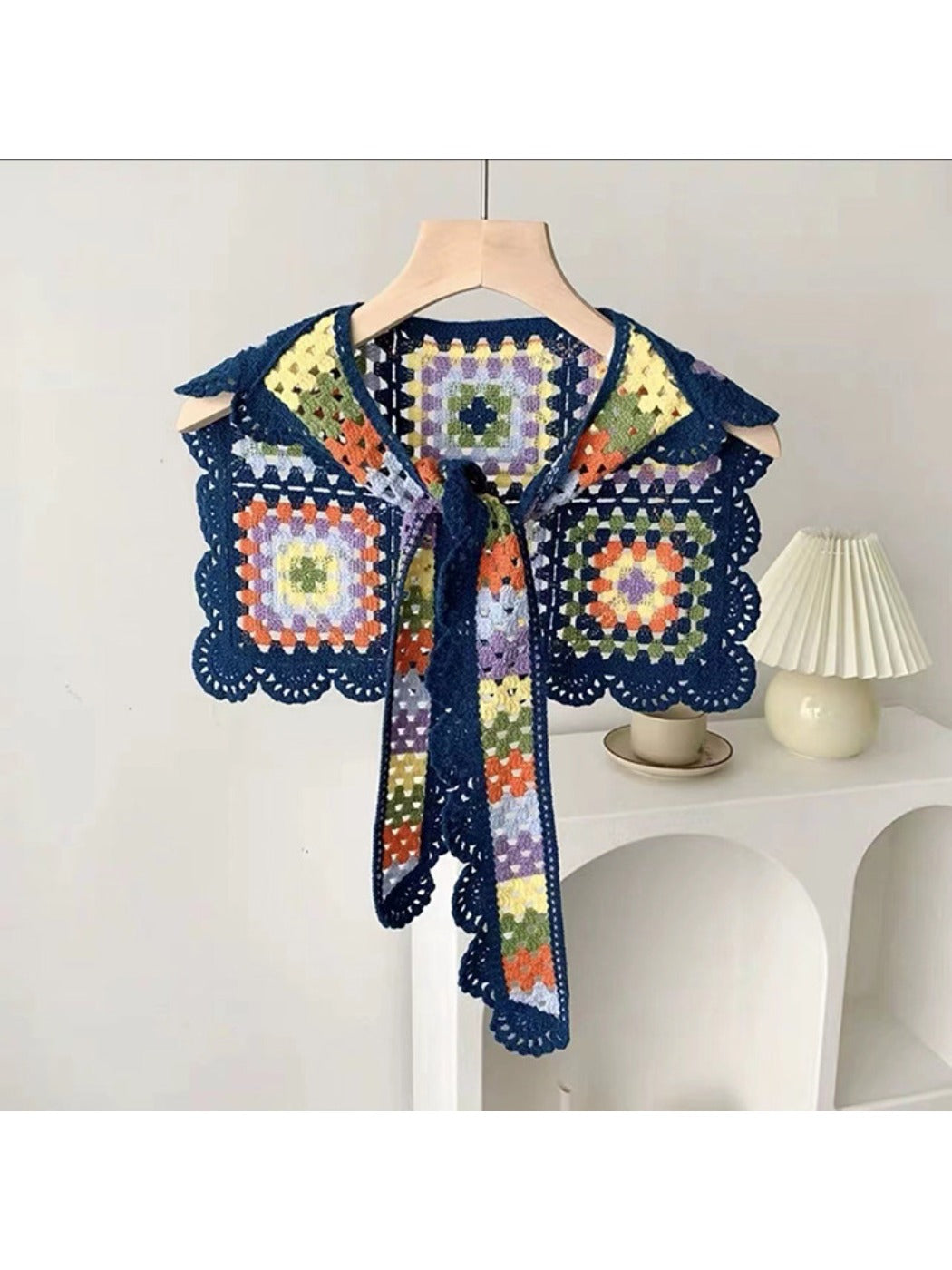 Crosa - Bohemian Crochet Shawl Wrap