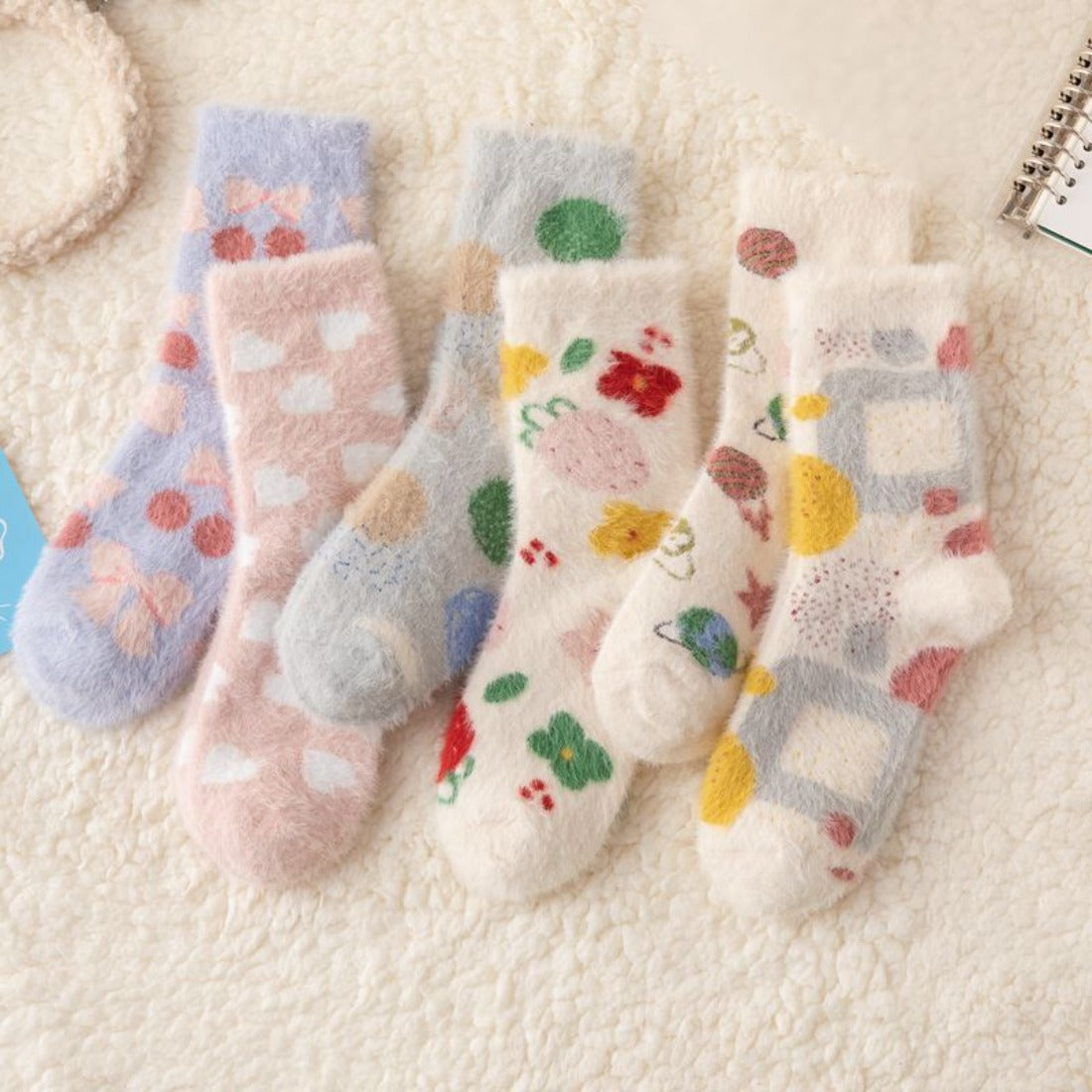 Rufia - Coral Fleece Thickened Winter Socks