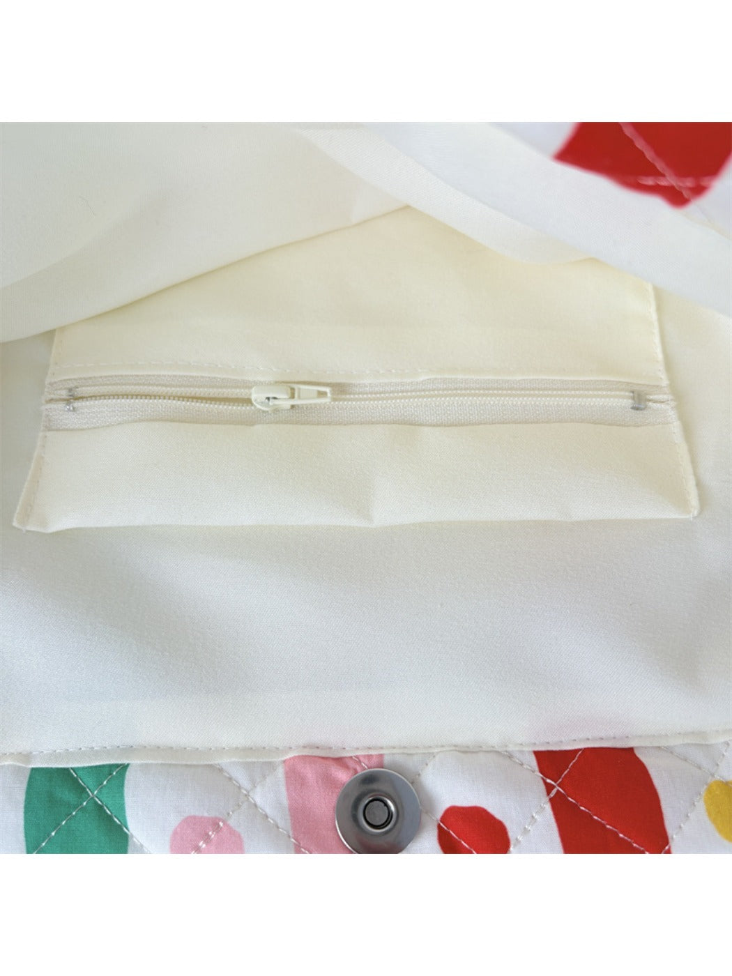 Cosbai – Quilted Cartoon Tote Bag