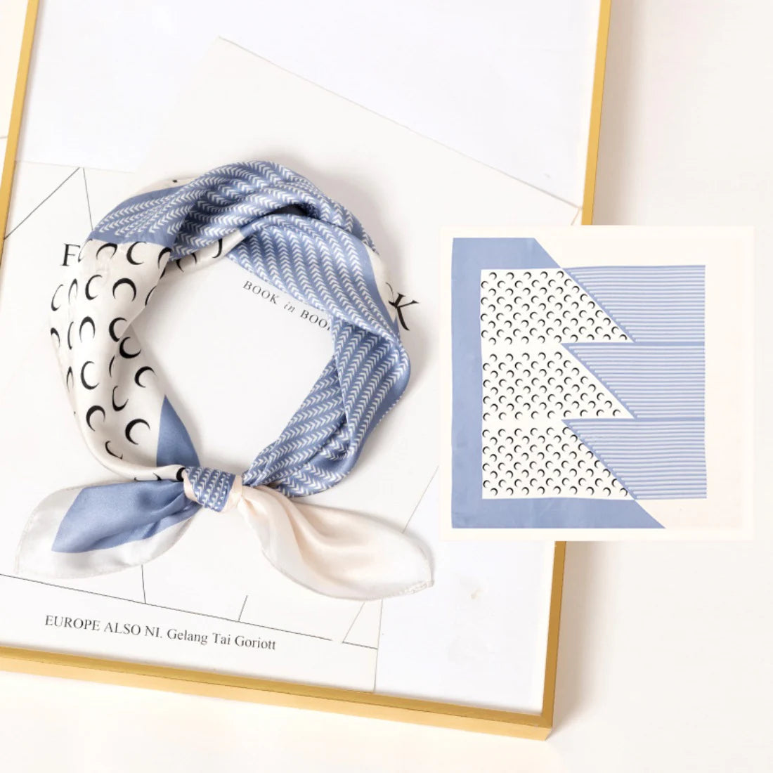 Scarvii - Summer Colorful Fashion Square Scarf