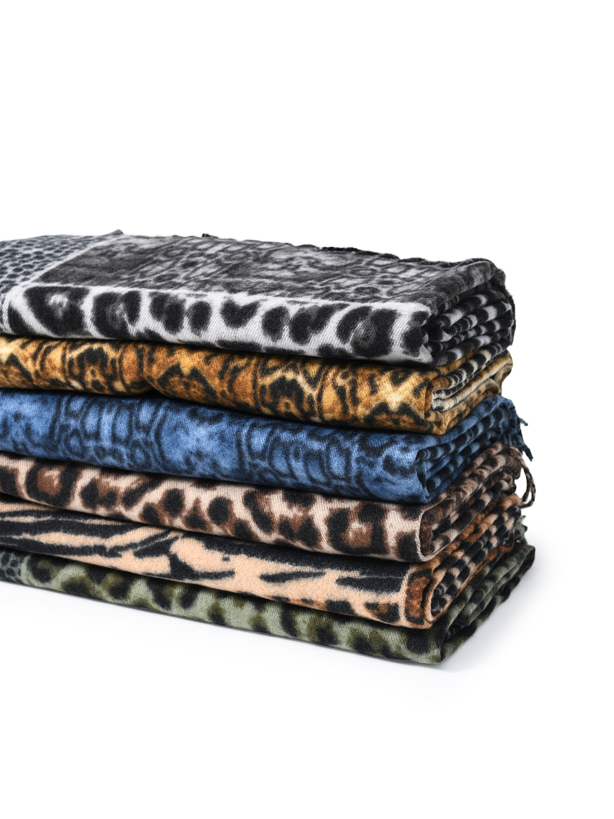 Scarvii – Wild Mosaic Animal Print Scarf
