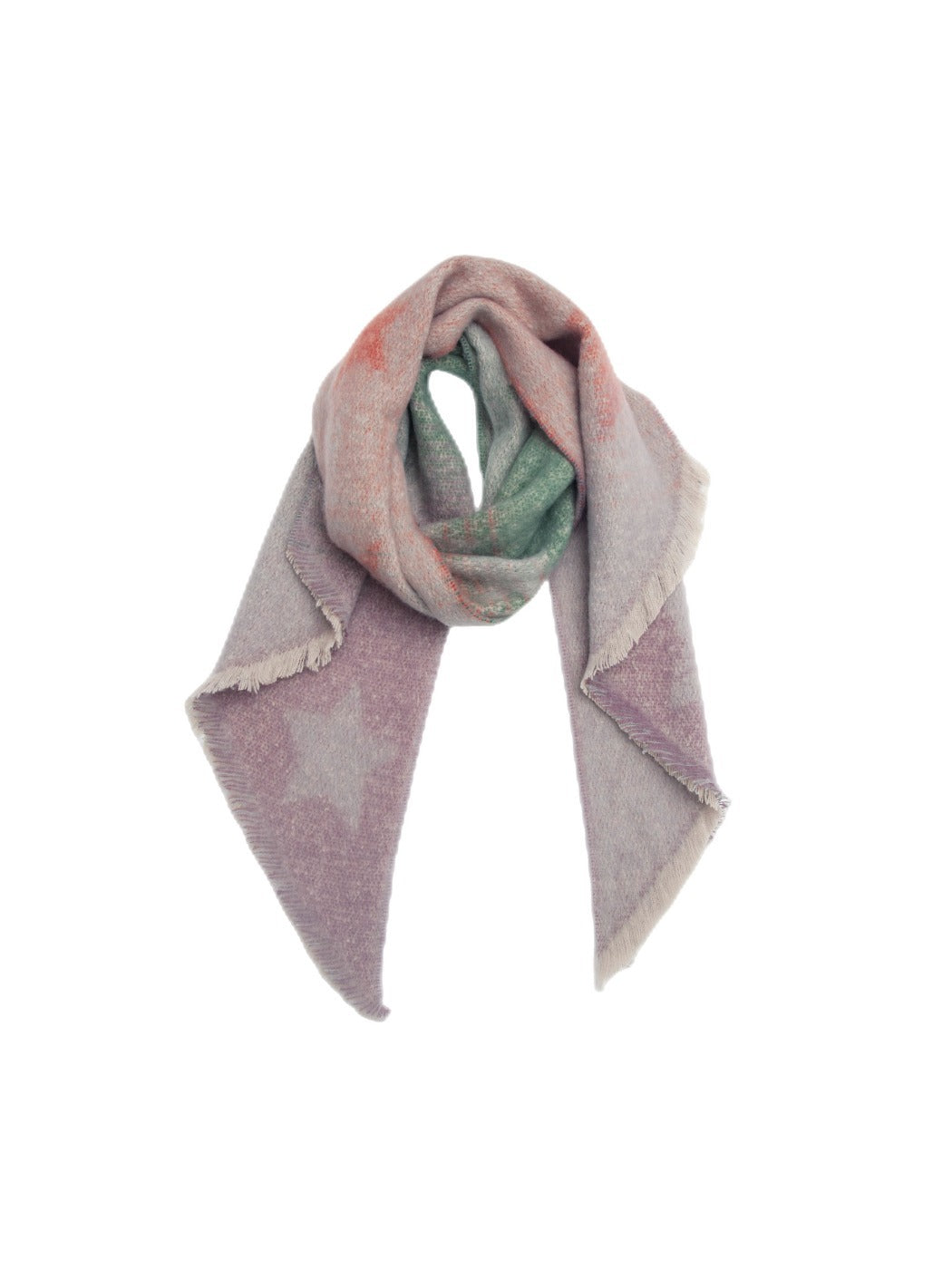 Scarvii - Winter Star-patterned Wrap Scarf for Cozy Warmth