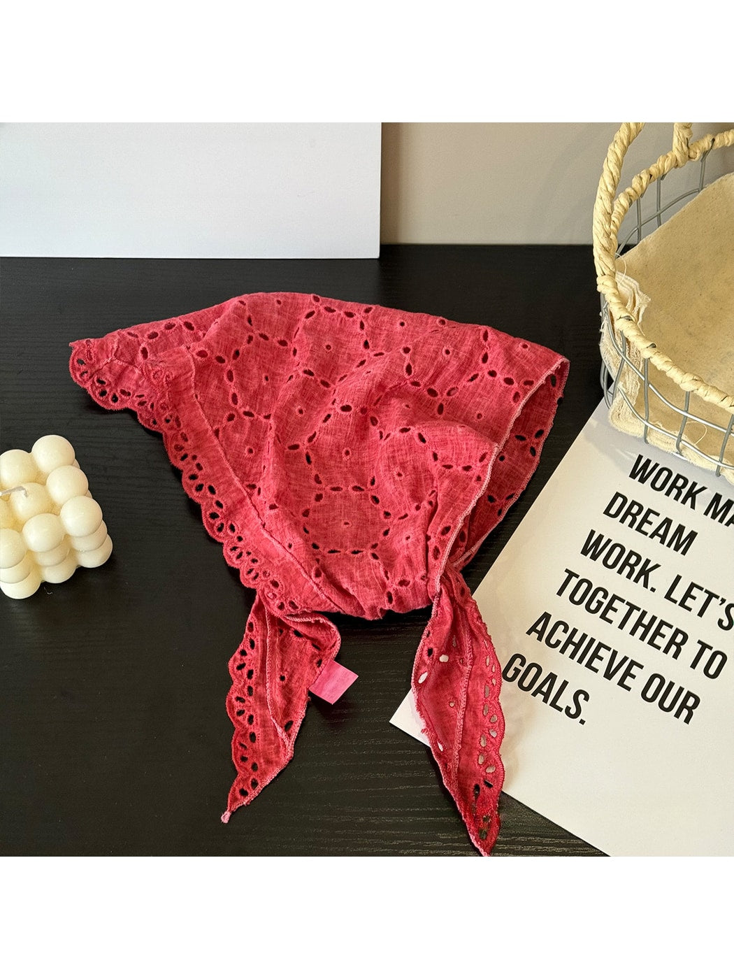 Scarvii - Casual Hollow Out Triangle Bandana