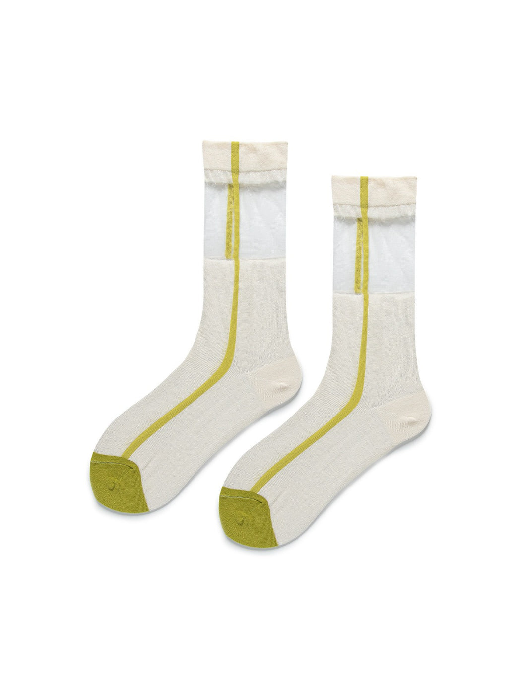 Rufia - Clean Line Sheer Crew Socks