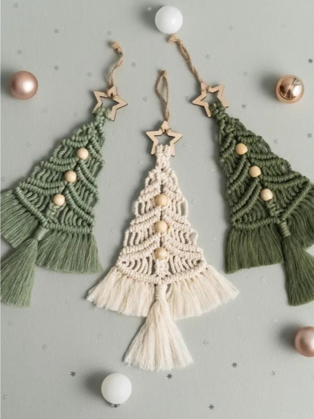 Xris - Creative Rope-Woven Christmas Tree Ornament