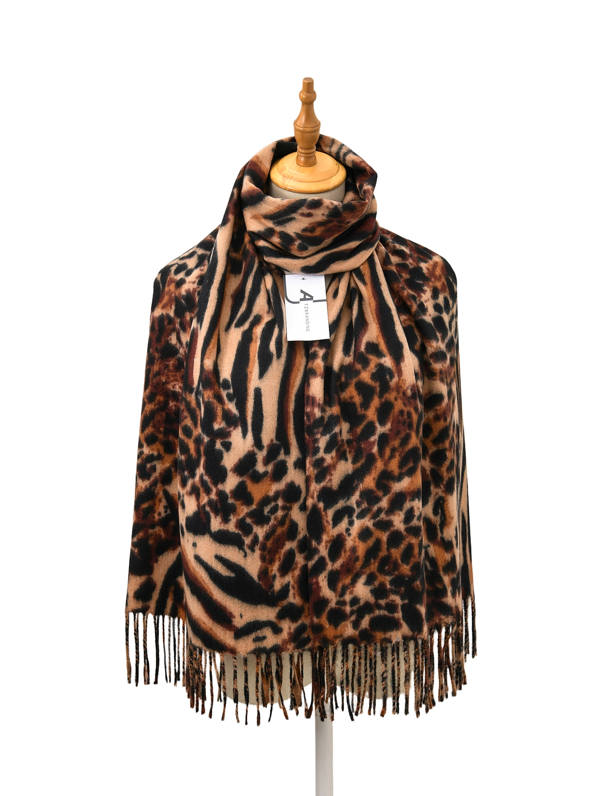 Scarvii – Wild Streak Print Scarf