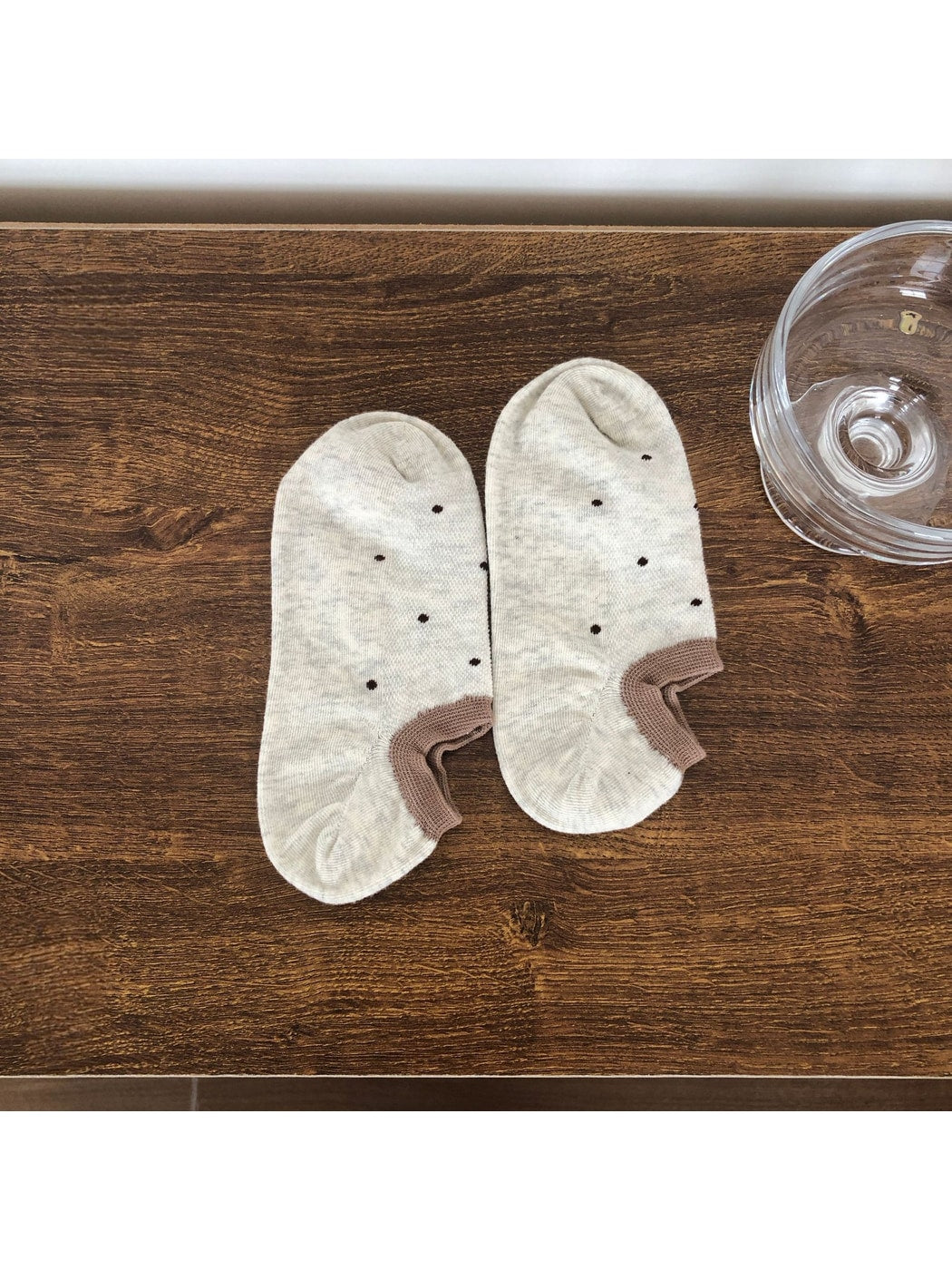 Rufia - Playful Dot Pattern Low Ankle Socks