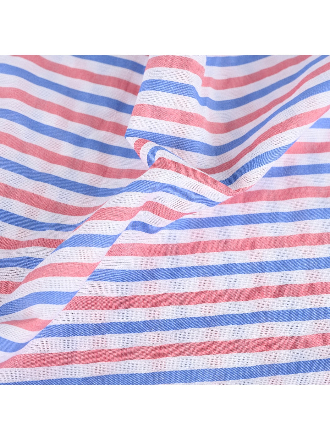 Haila - Striped Curved Brim Headscarf Cap
