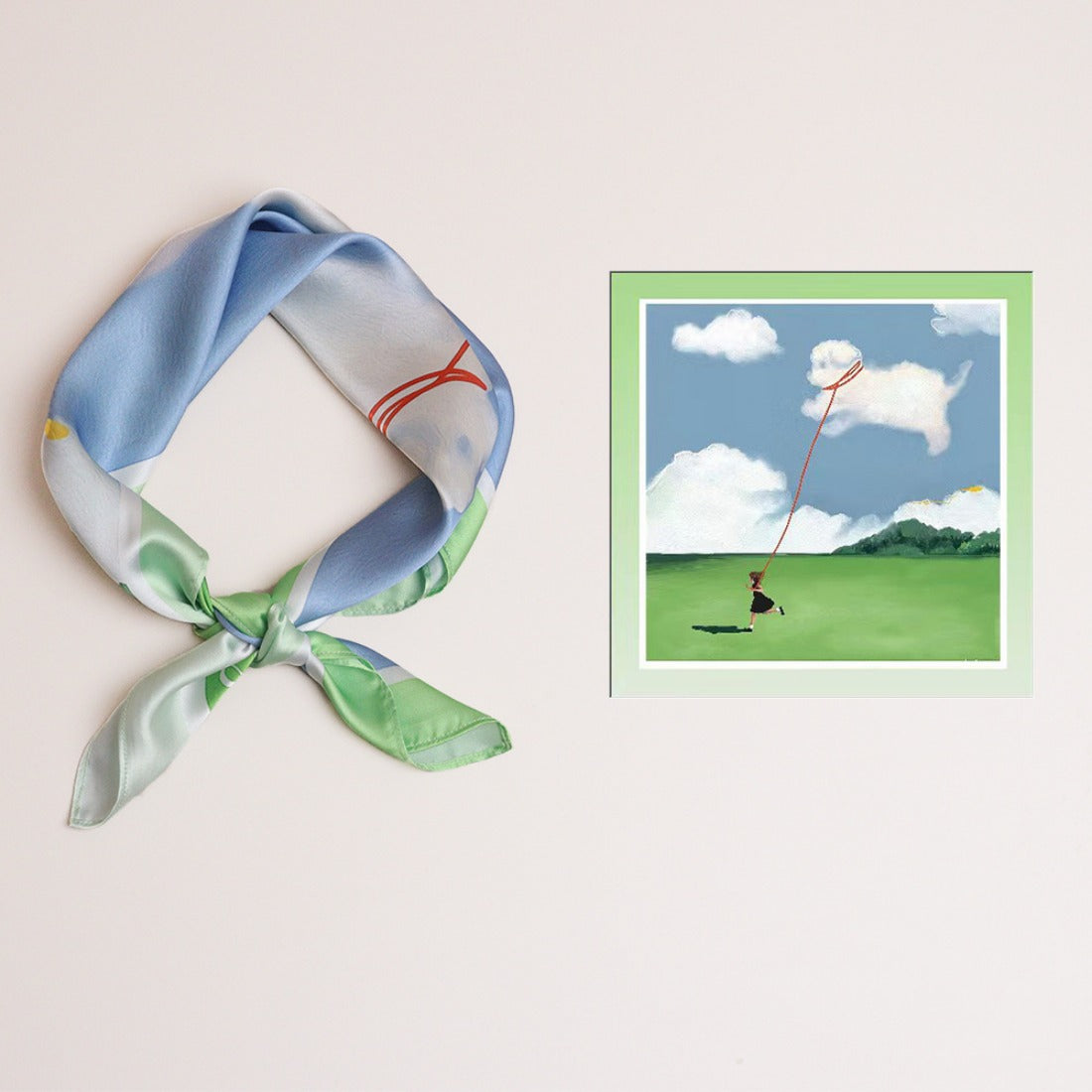 Scarvii - Summer Fashion Versatile Square Scarf