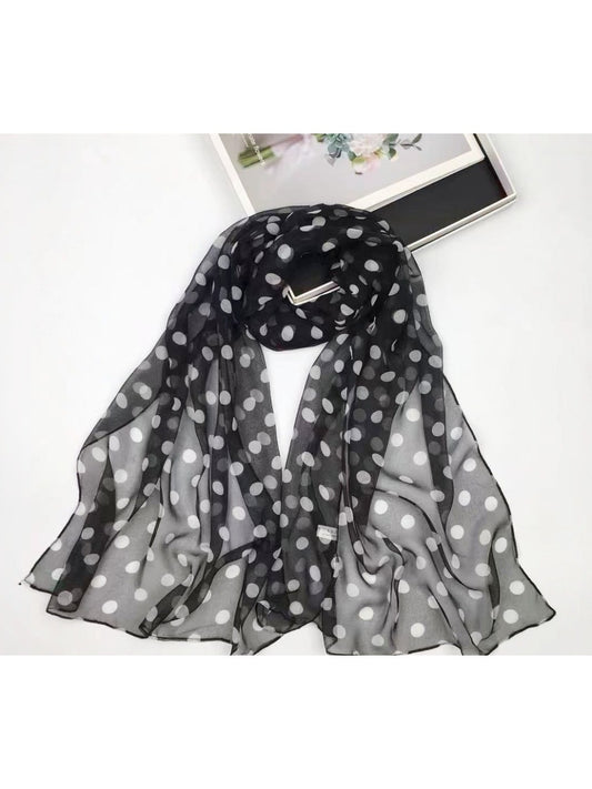 Scarvii - Polka Dot Scarf - Classic & Versatile