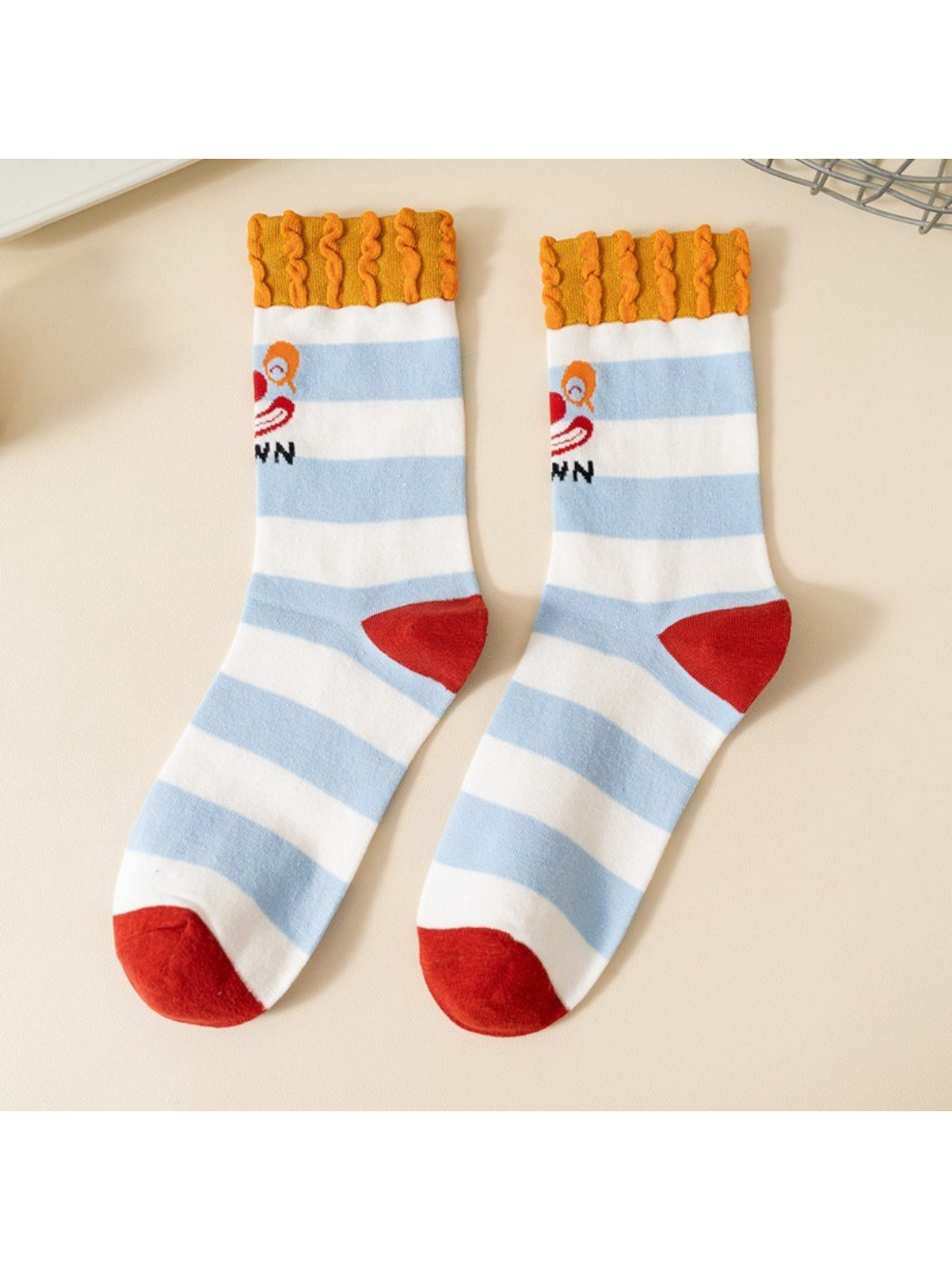 Rufia - Happy Doodle Crew Socks