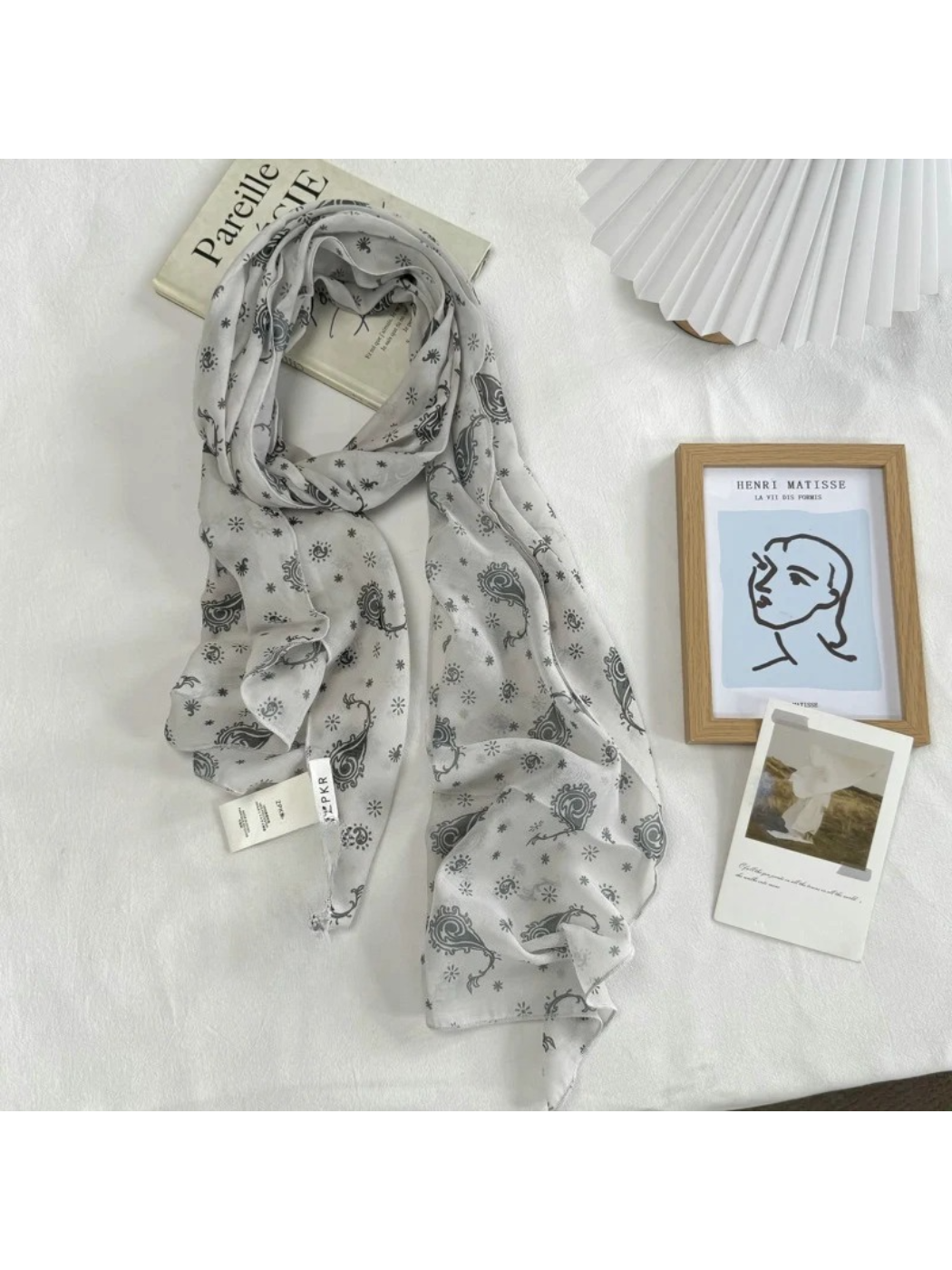 Scarvii - Patterned Long Rectangular Scarf