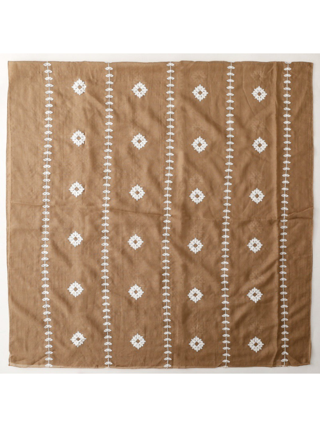 Scarvii - Modern Motif Trim Soft Scarf
