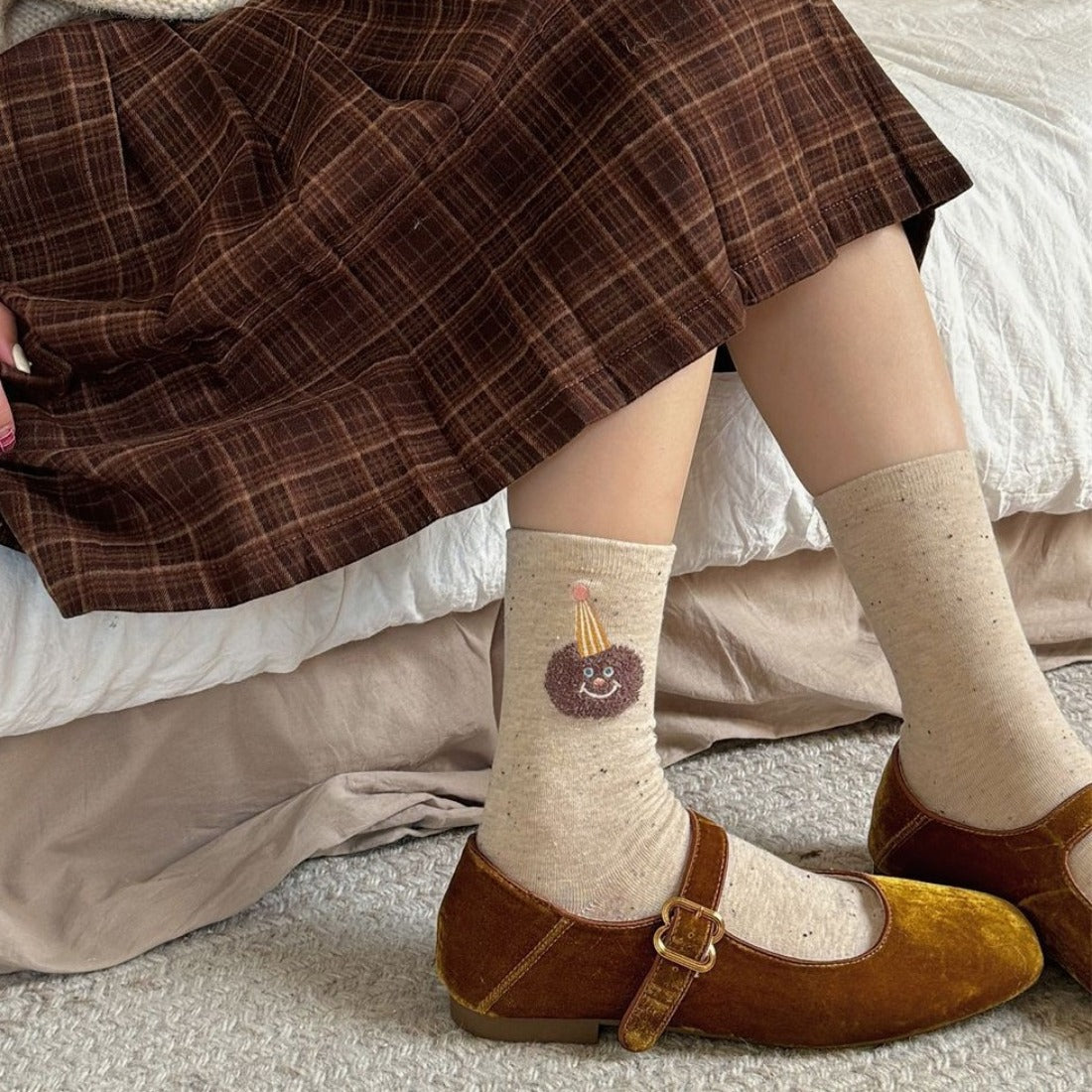 Rufia - Cartoon Bear Birthday Socks
