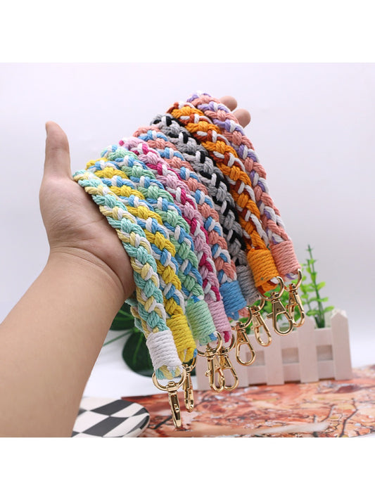 Koco Colorful Braided Keychain & Wristlet Phone Lanyard alternate product view