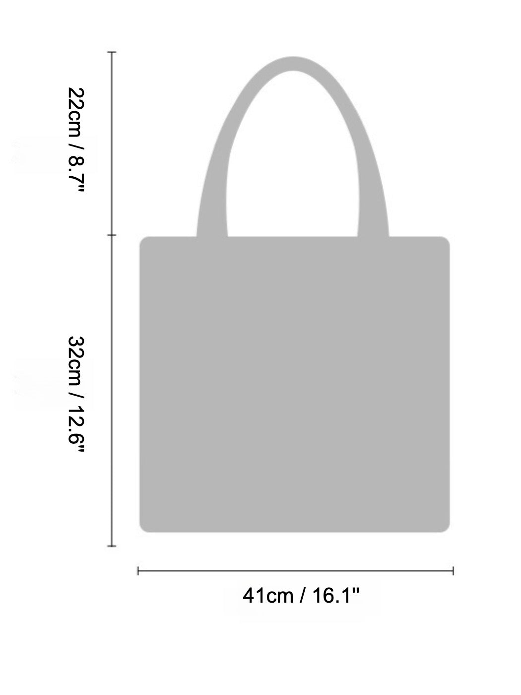 Cosbai - Vintage-patterned Shoulder & Tote Bag