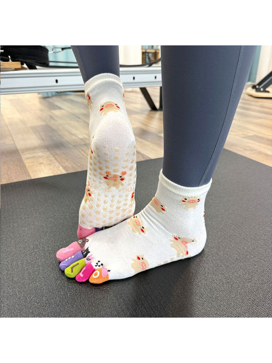 Rufia - Cute Grip Five-Toe Training Socks