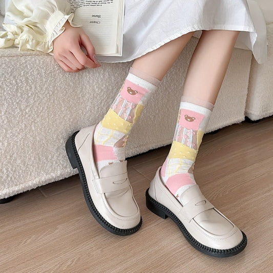 Rufia - Summer Colorful Cute Pattern Socks