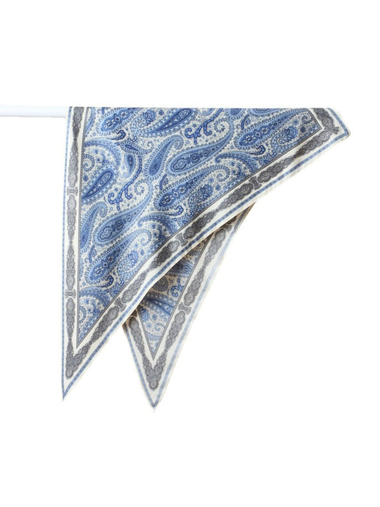 Scarvii - Vintage Inspired Paisley Triangle Bandana