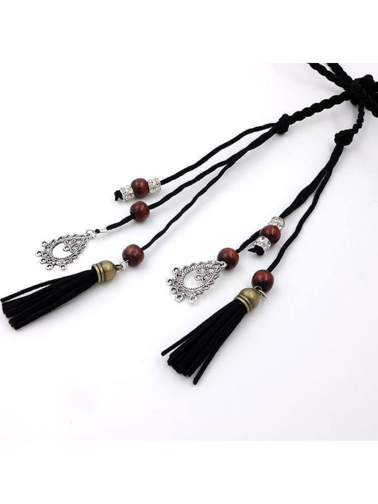 Hairish - Boho Tassel Pendant Hair Tie