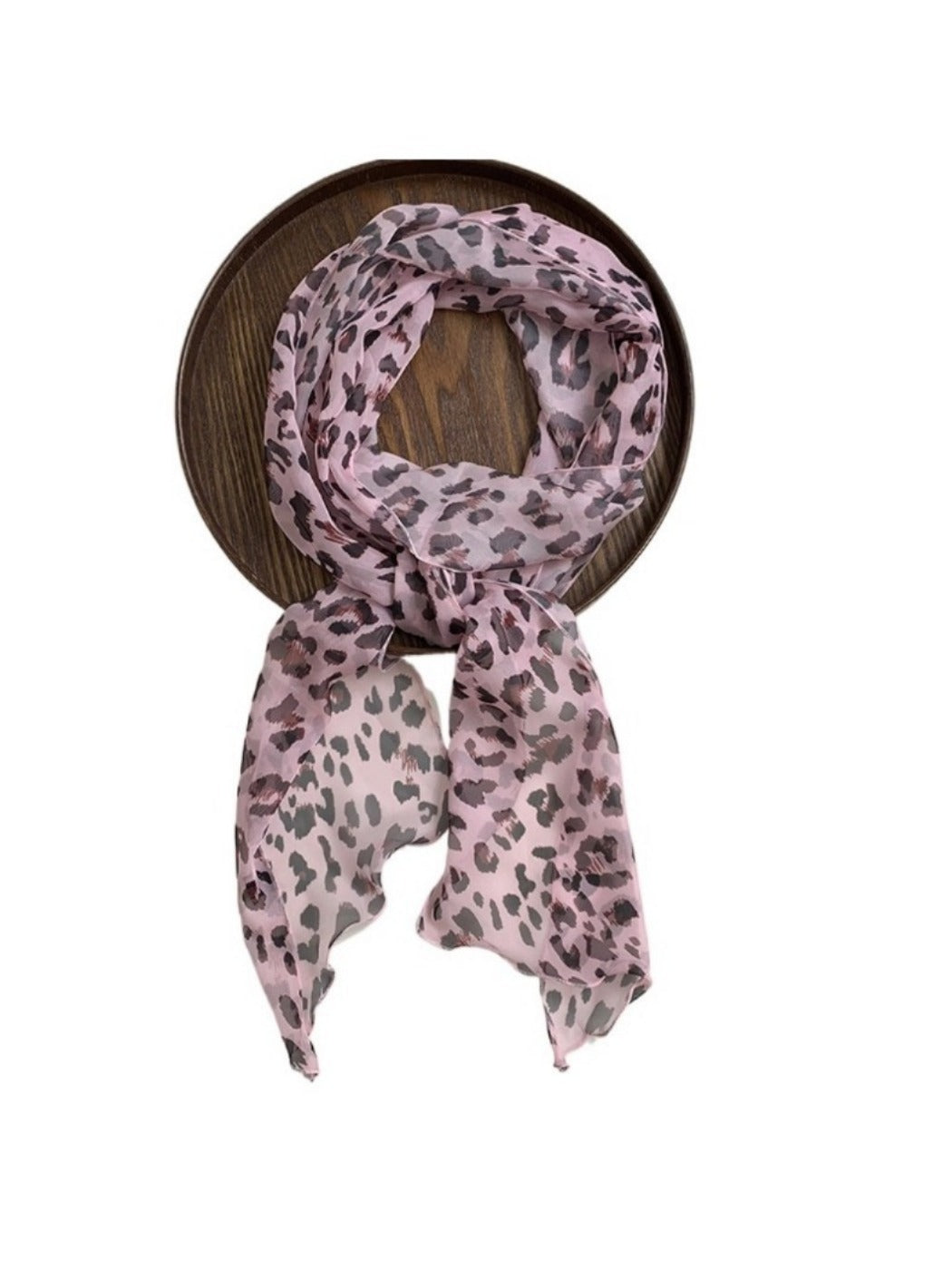 Scarvii - Lightweight Elegant Leopard Print Scarf