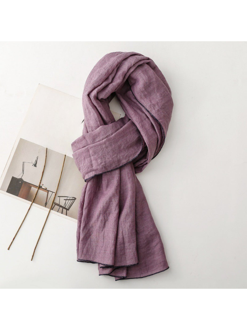 Scarvii - Fluid Draped Texture Everyday Scarf