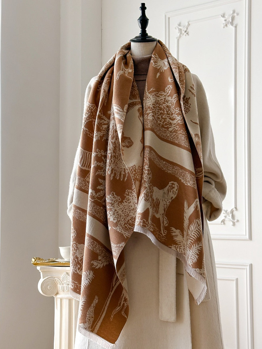 Scarvii – Forest & Fauna Print Scarf & Wrap