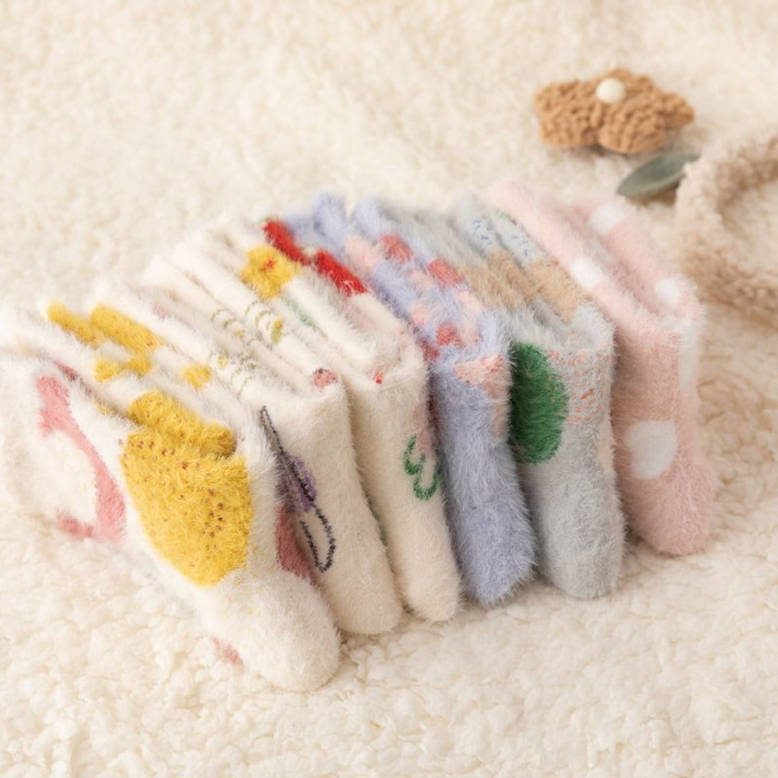 Rufia - Coral Fleece Thickened Winter Socks