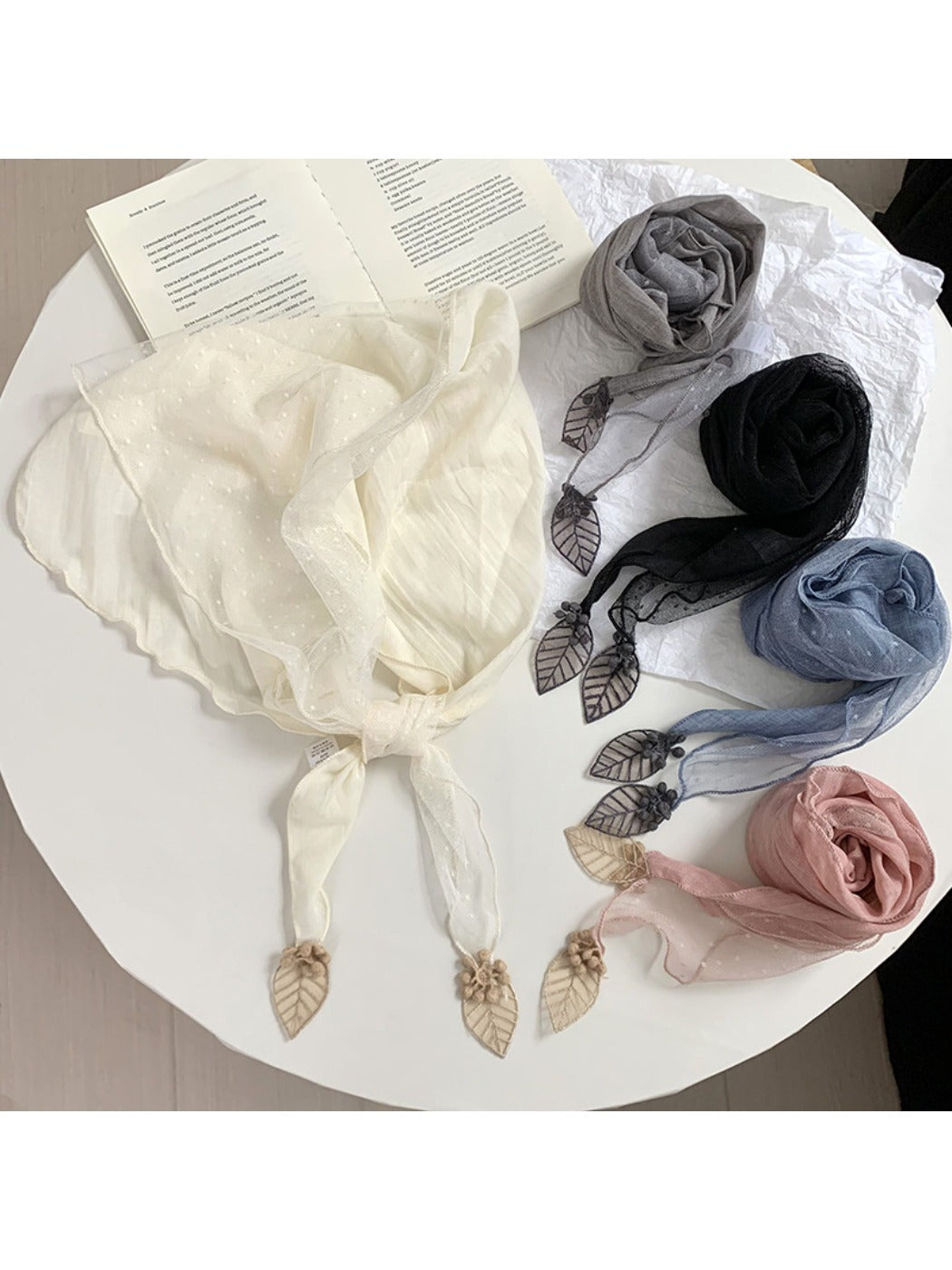 Scarvii - Minimalist Triangle Scarf Available in Multiple Colors