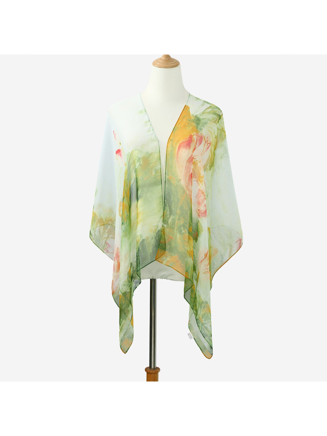 Scarvii - Spring Summer Watercolor Floral Scarf