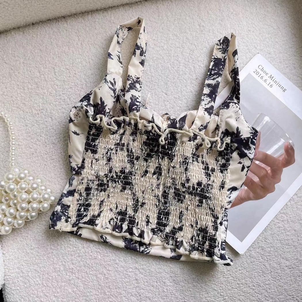 Vesty - Adjustable V-Neck Cami Top - Sweet & Sexy