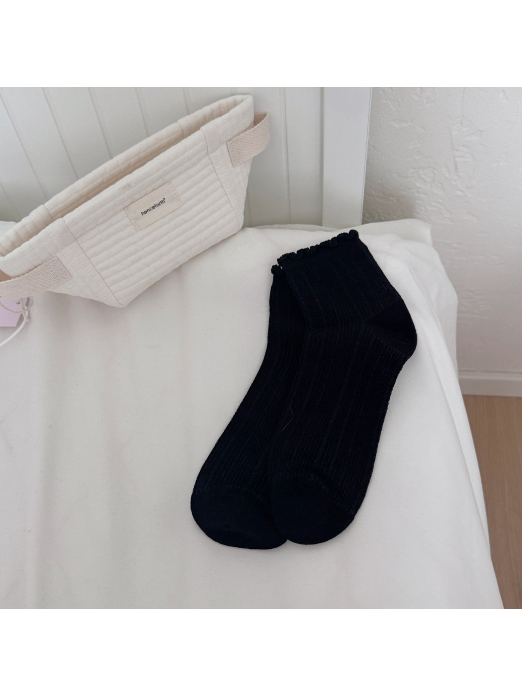Rufia - Soft Ribbed Frill Ankle Socks product image 10
