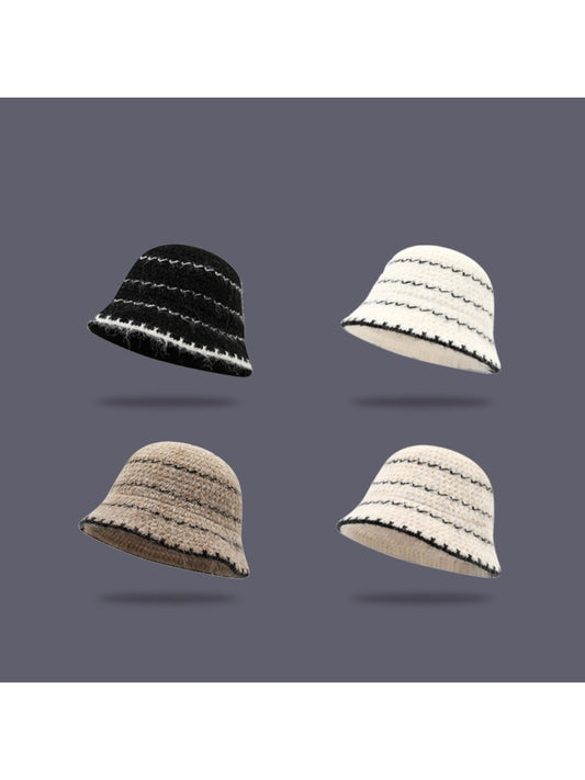 Haila – Striped Earflap Winter Beanie
