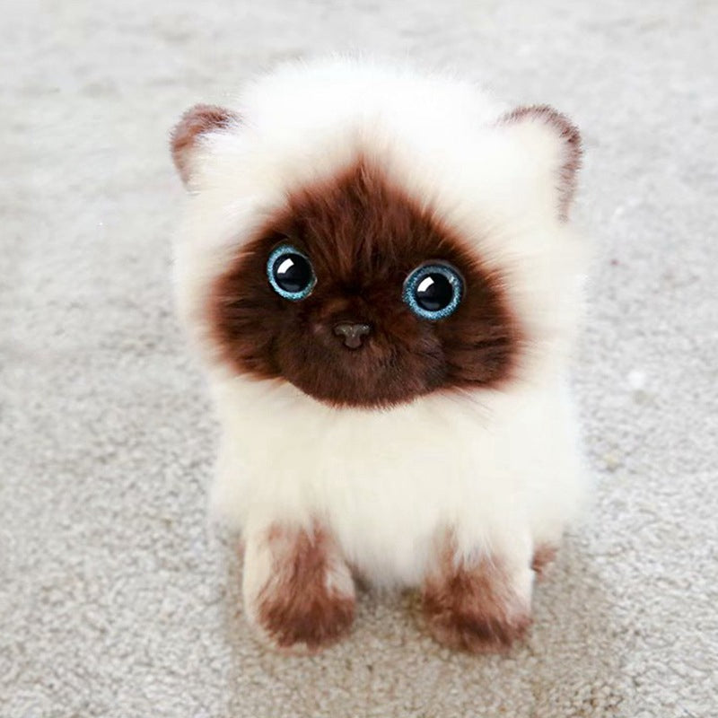 Kawai - Siamese Cat Plush Toy