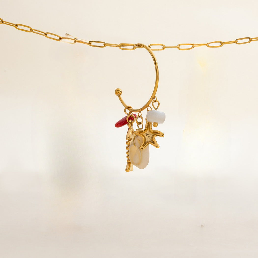Earwish - Golden Tassel Earrings - Luxe Oceanic