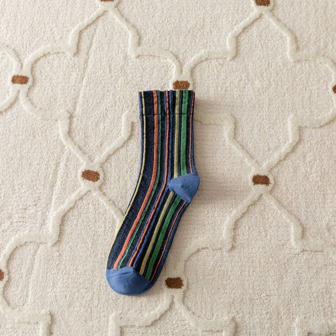 Rufia - Bohemian Vertical Striped Socks