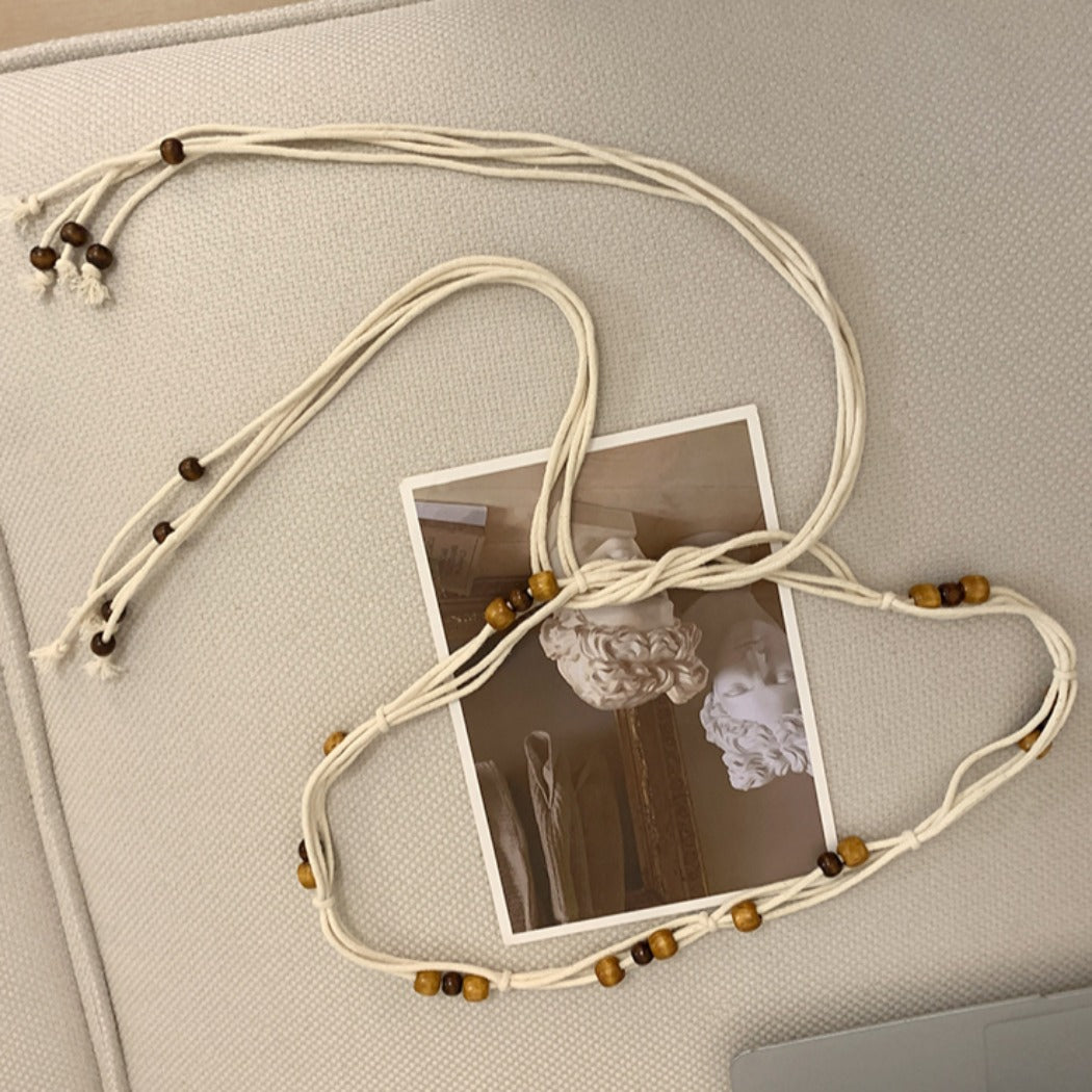 Beco - Y2K Boho Braided Belt Waist Rope